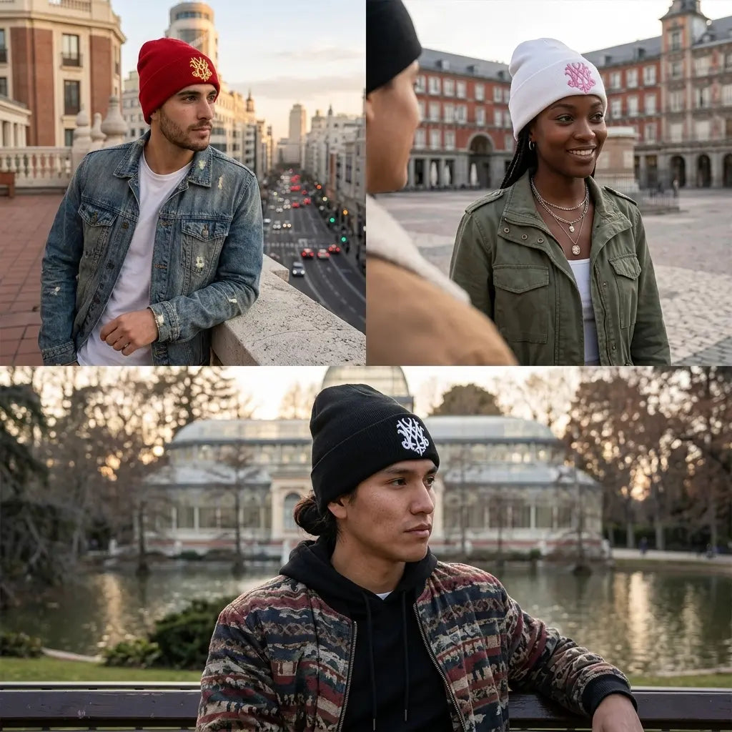 Royal Shield Winter Knitted Beanie