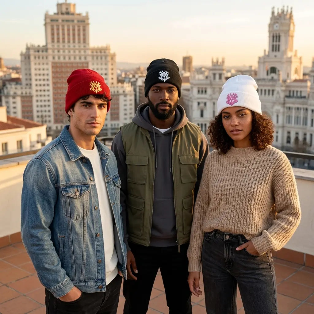 Royal Shield Winter Knitted Beanie