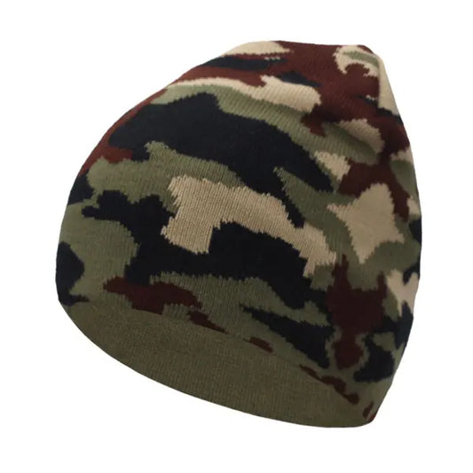 Running Camouflage Knitted Beanie