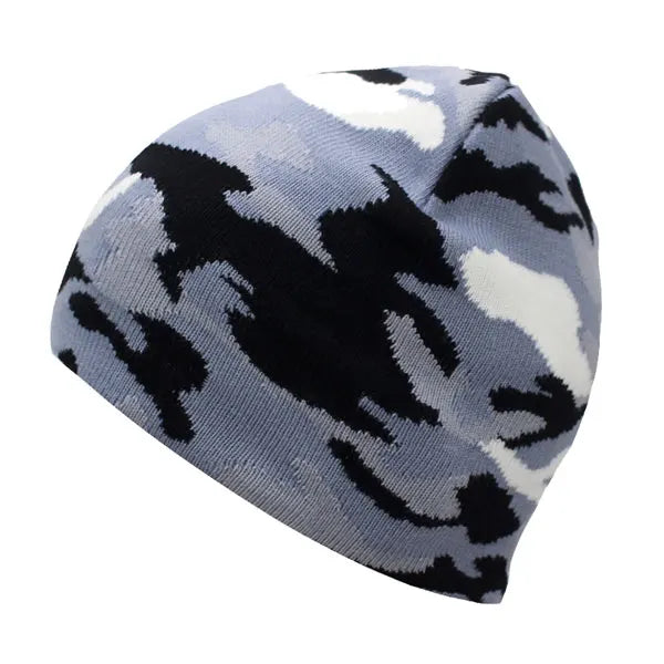 Running Camouflage Knitted Beanie