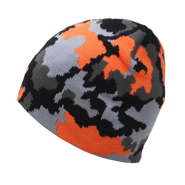 Running Camouflage Knitted Beanie