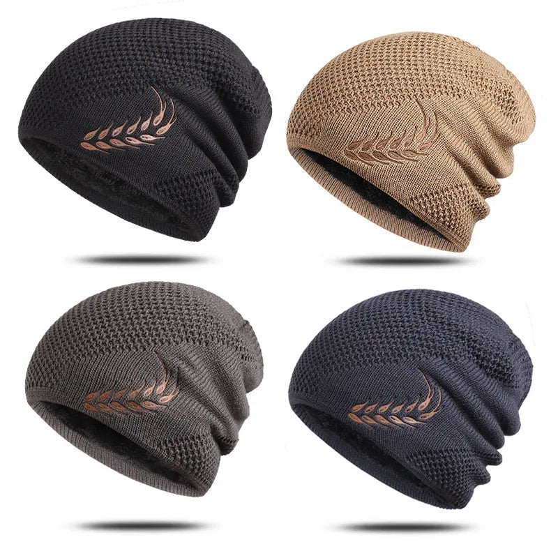 Spike Winter Lined Knitted Beanie