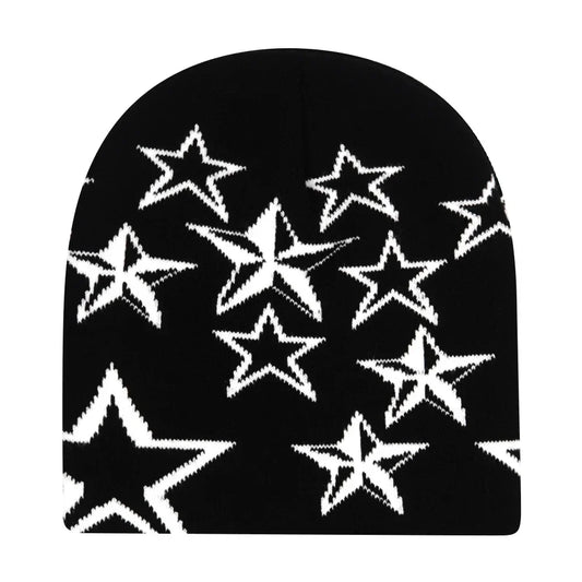 Shining Stars Winter Knitted Beanie