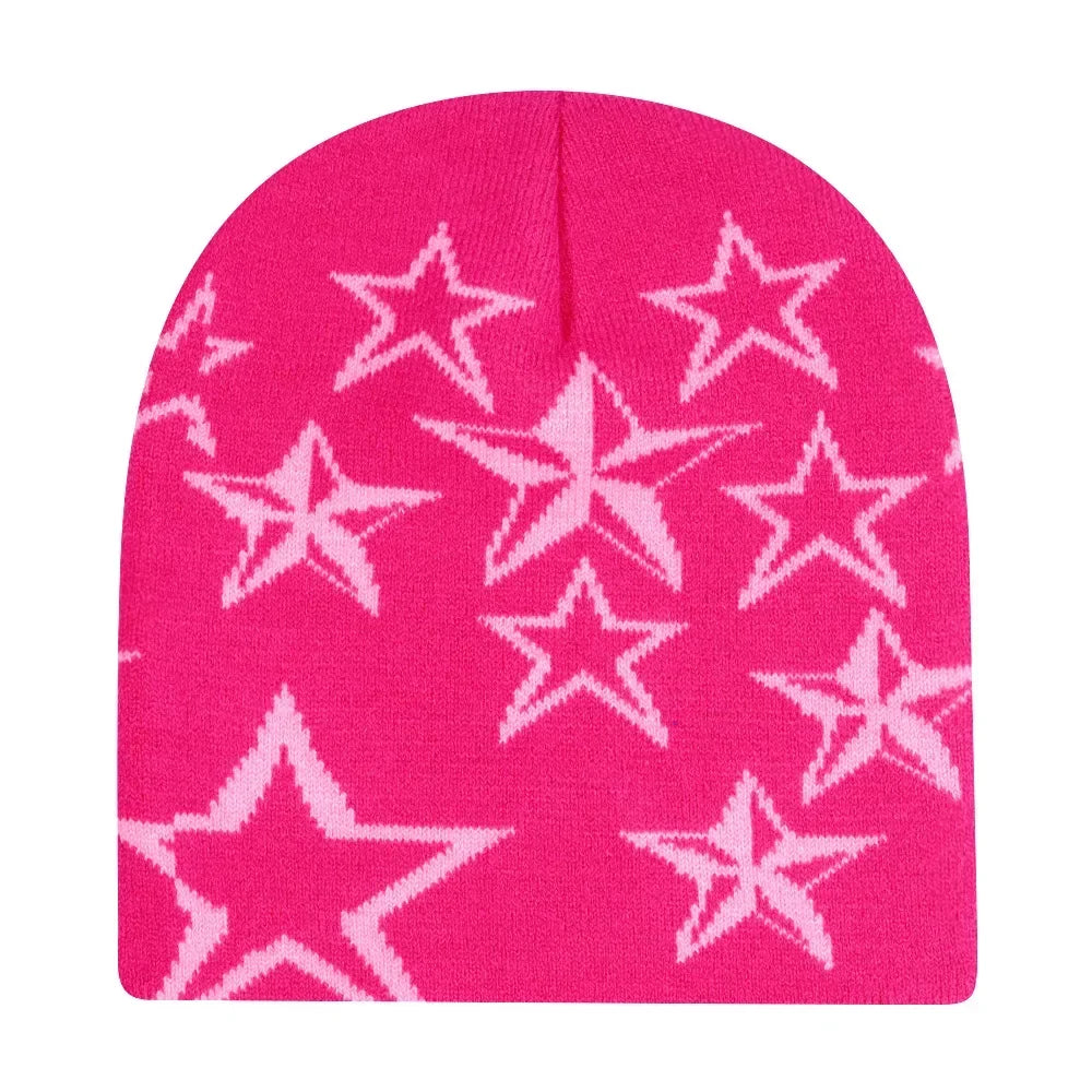 Shining Stars Winter Knitted Beanie