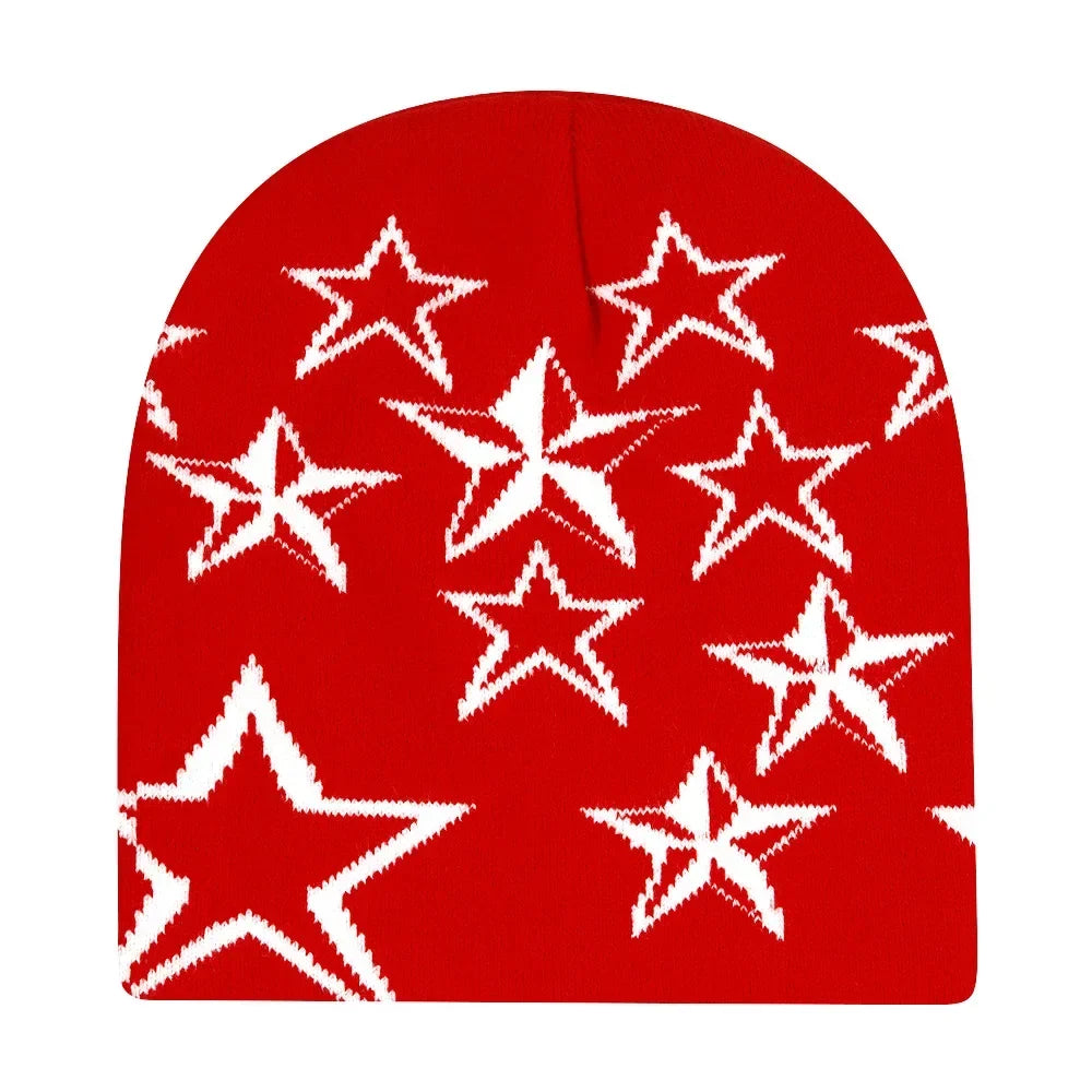 Shining Stars Winter Knitted Beanie