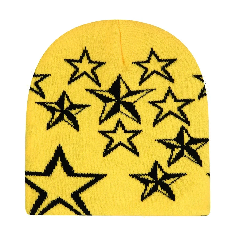 Shining Stars Winter Knitted Beanie