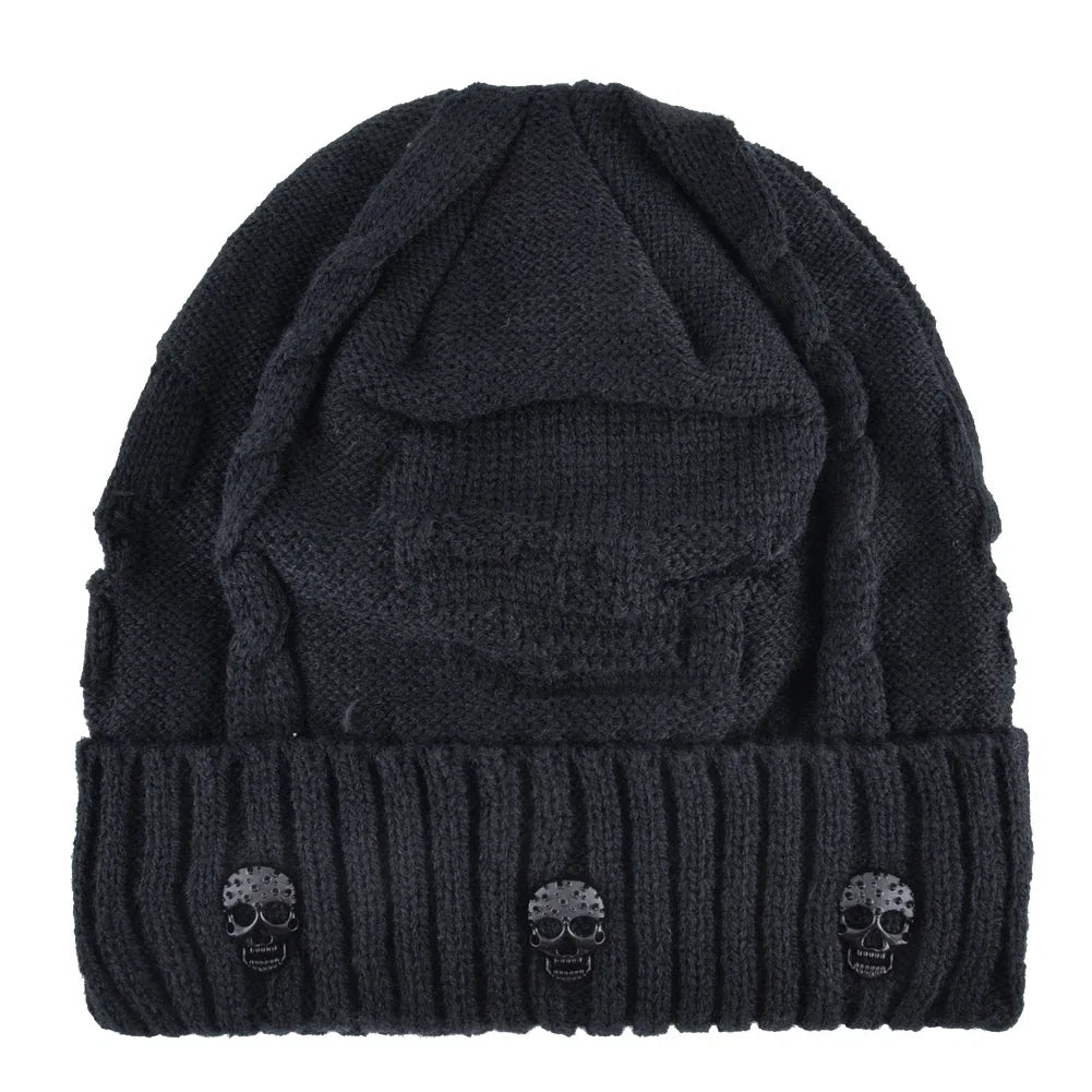 Skulls Winter Knitted Beanie