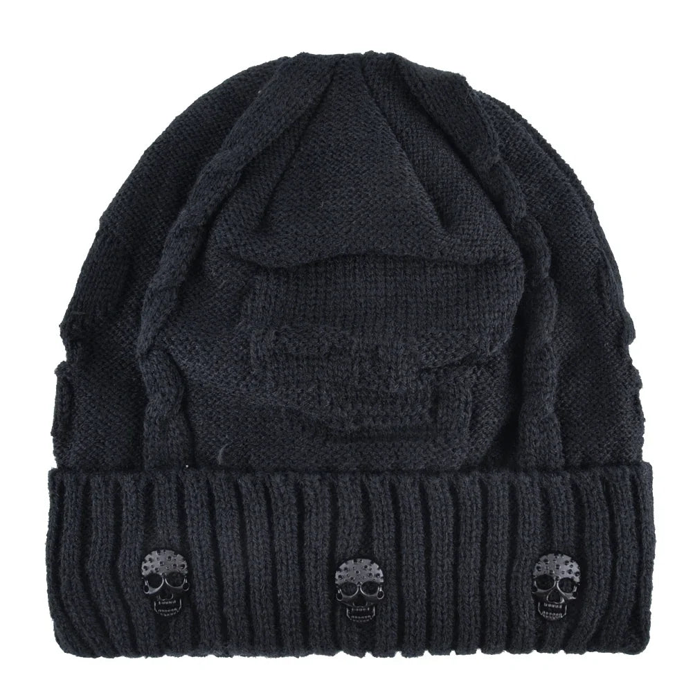Skulls Winter Knitted Beanie