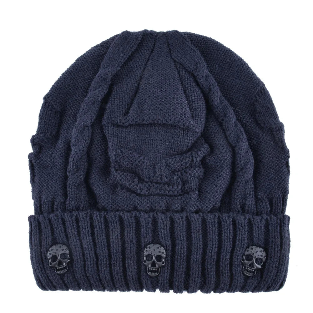 Skulls Winter Knitted Beanie