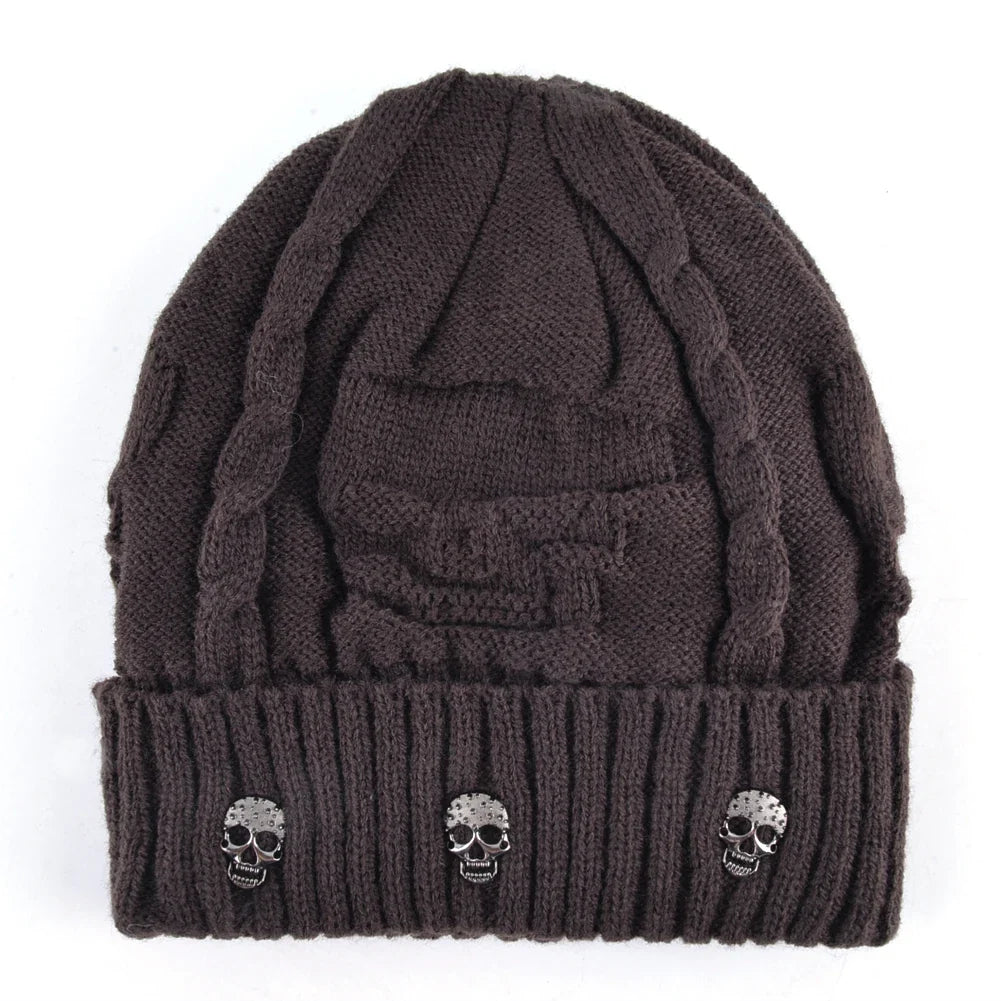 Skulls Winter Knitted Beanie