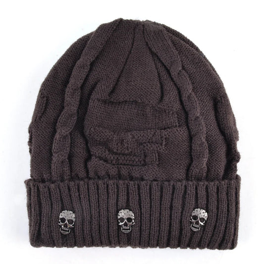 Skulls Winter Knitted Beanie