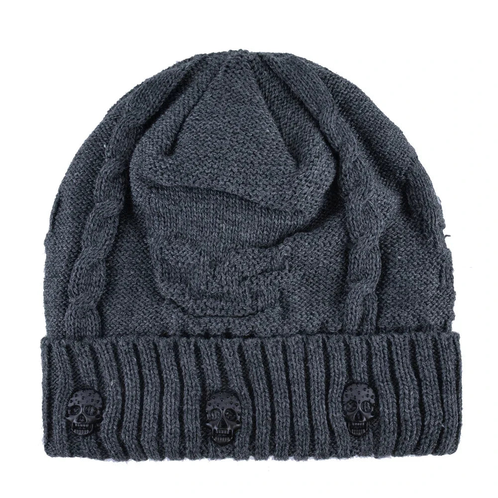 Skulls Winter Knitted Beanie