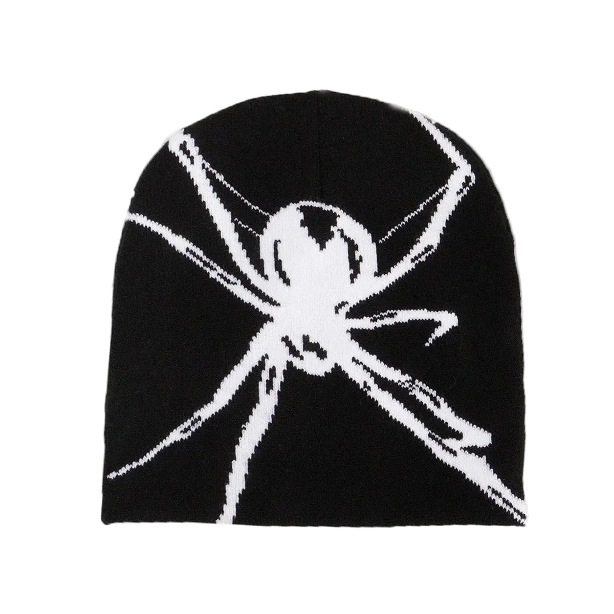 Spider Web Knitted Beanie