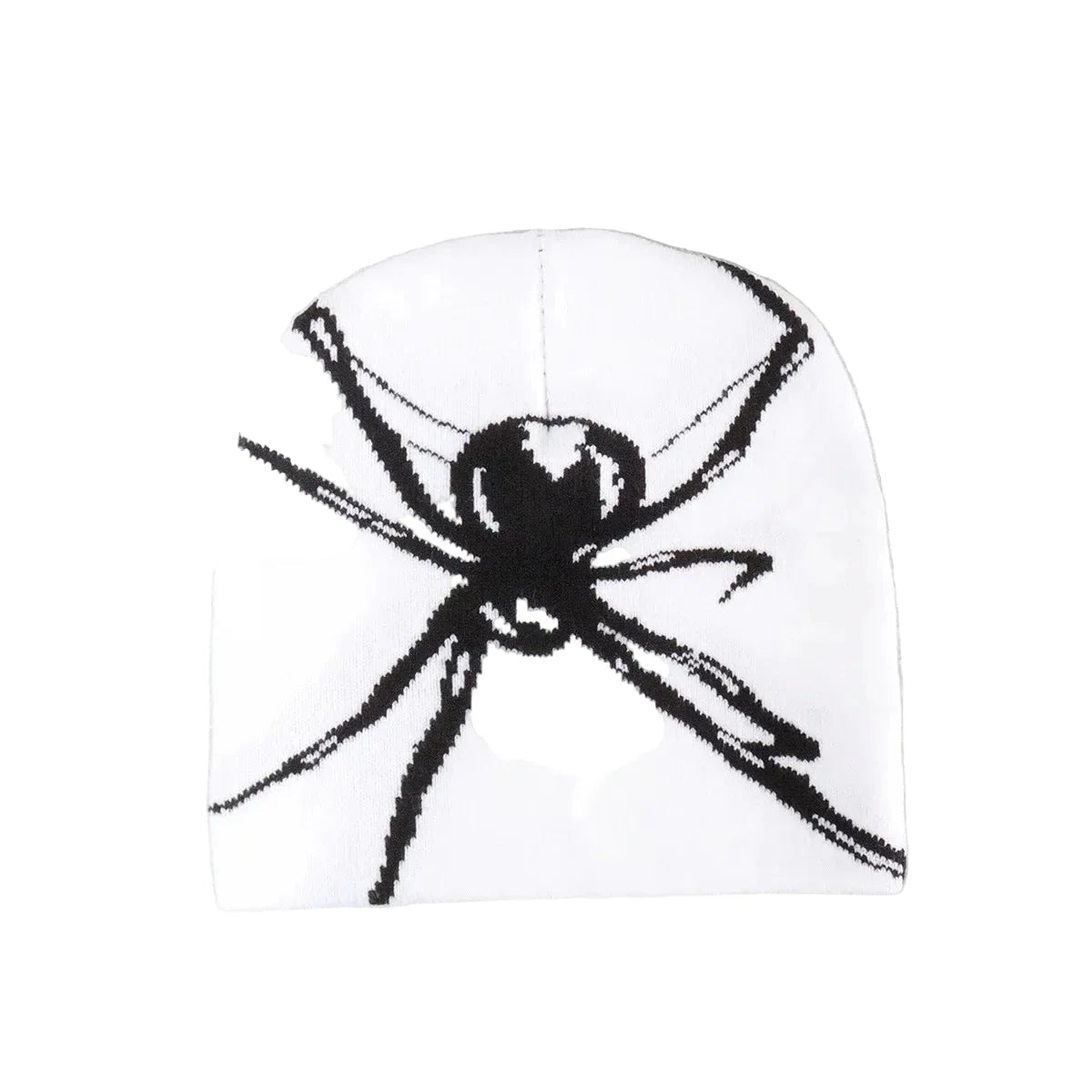 Spider Web Knitted Beanie