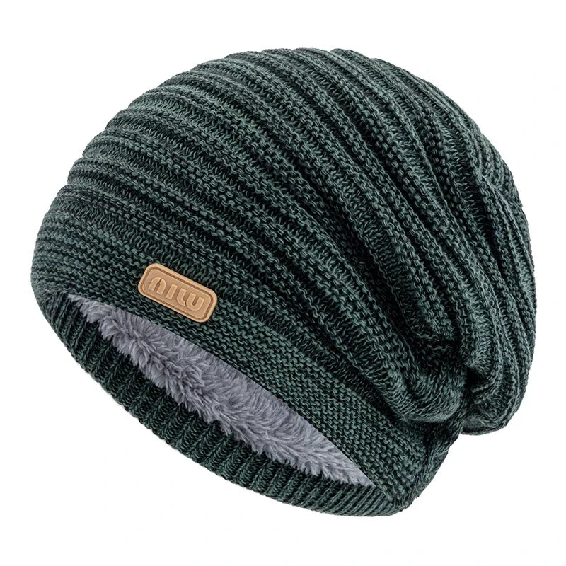 Springdale Winter Knitted Cotton Plush Beanie
