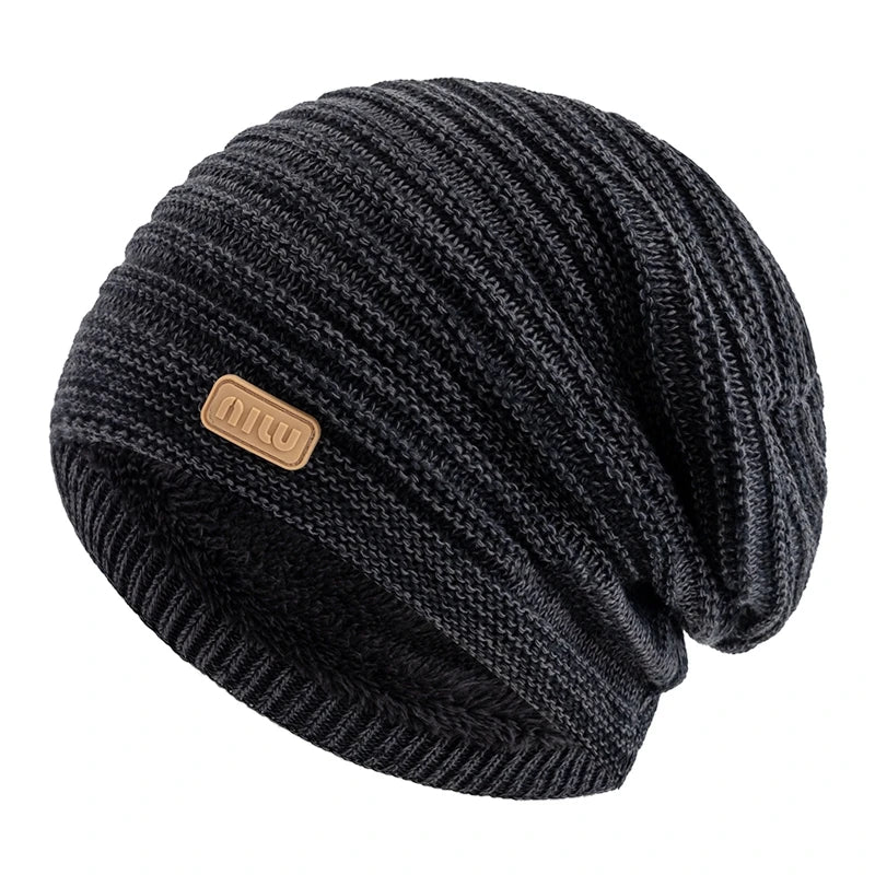 Springdale Winter Knitted Cotton Plush Beanie