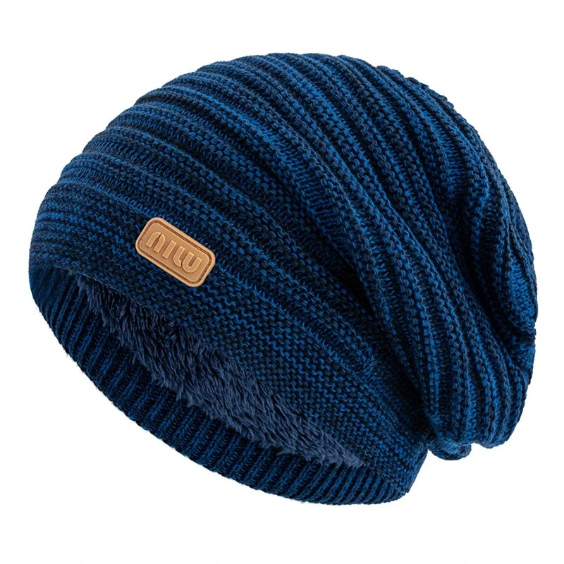 Springdale Winter Knitted Cotton Plush Beanie