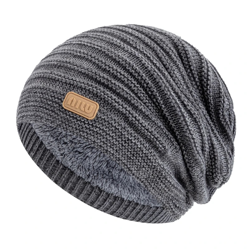 Springdale Winter Knitted Cotton Plush Beanie