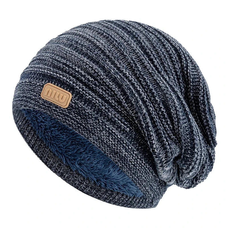 Springdale Winter Knitted Cotton Plush Beanie