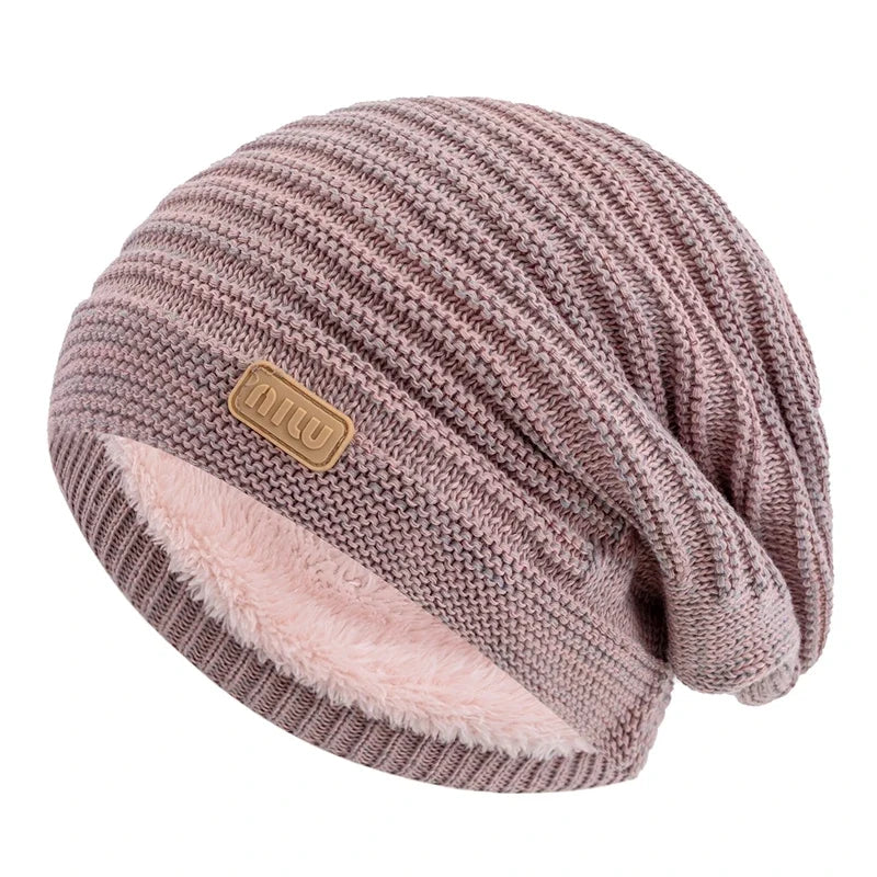 Springdale Winter Knitted Cotton Plush Beanie