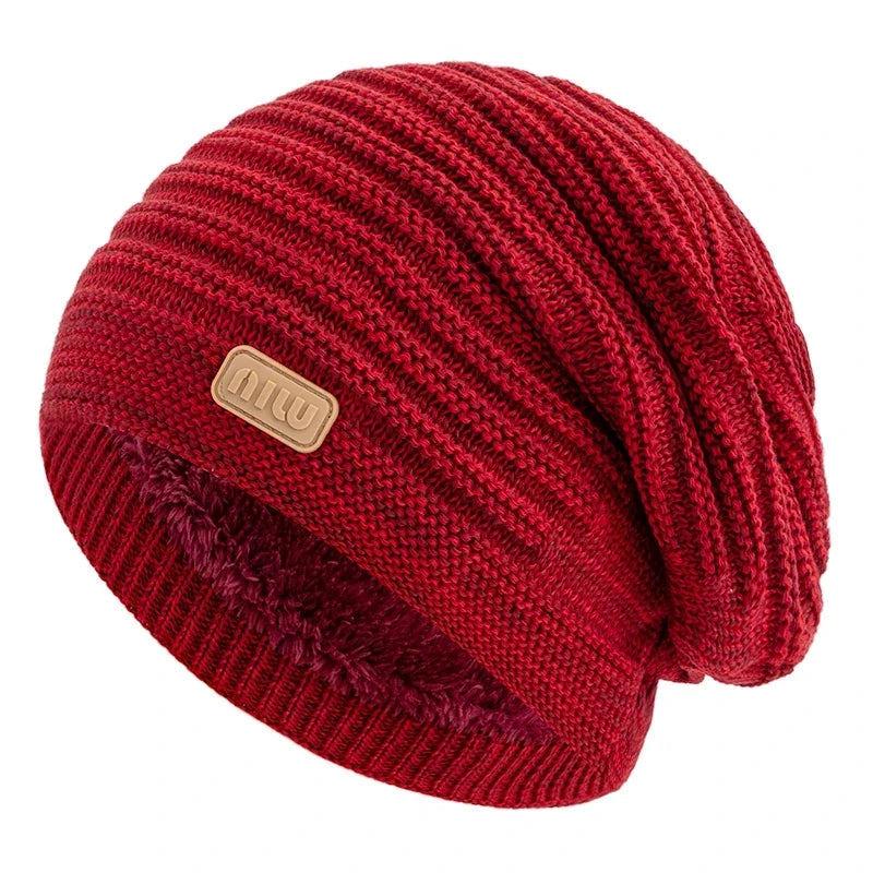 Springdale Winter Knitted Cotton Plush Beanie