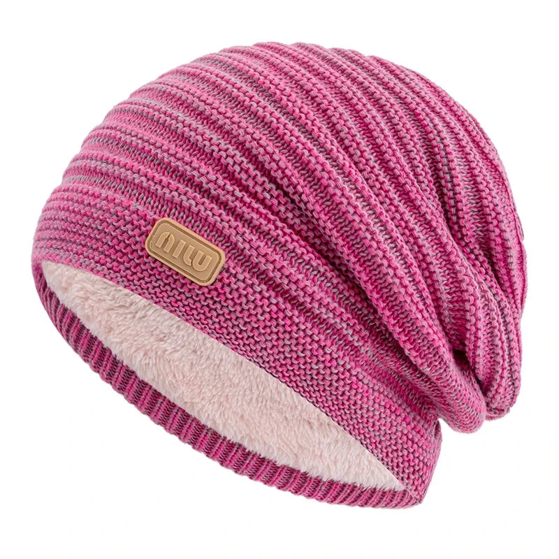Springdale Winter Knitted Cotton Plush Beanie