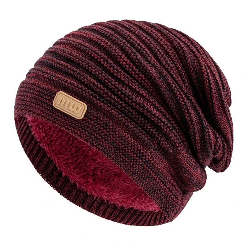 Springdale Winter Knitted Cotton Plush Beanie