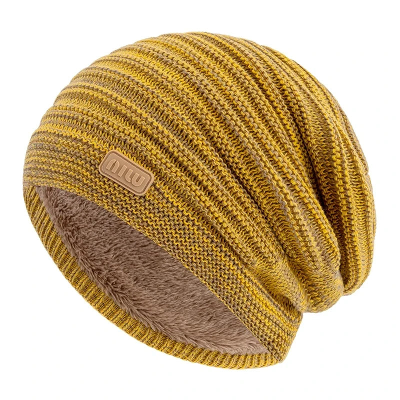 Springdale Winter Knitted Cotton Plush Beanie