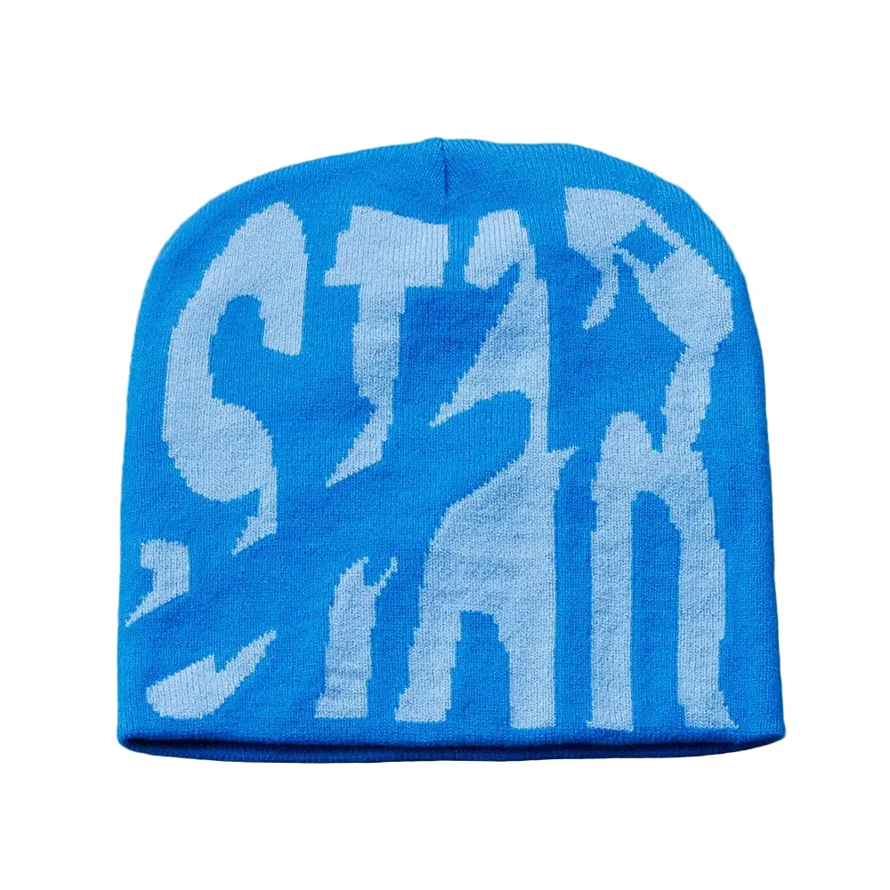 Stabbed Star Winter Knitted Beanie
