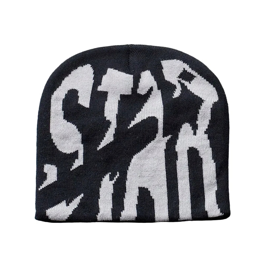 Stabbed Star Winter Knitted Beanie