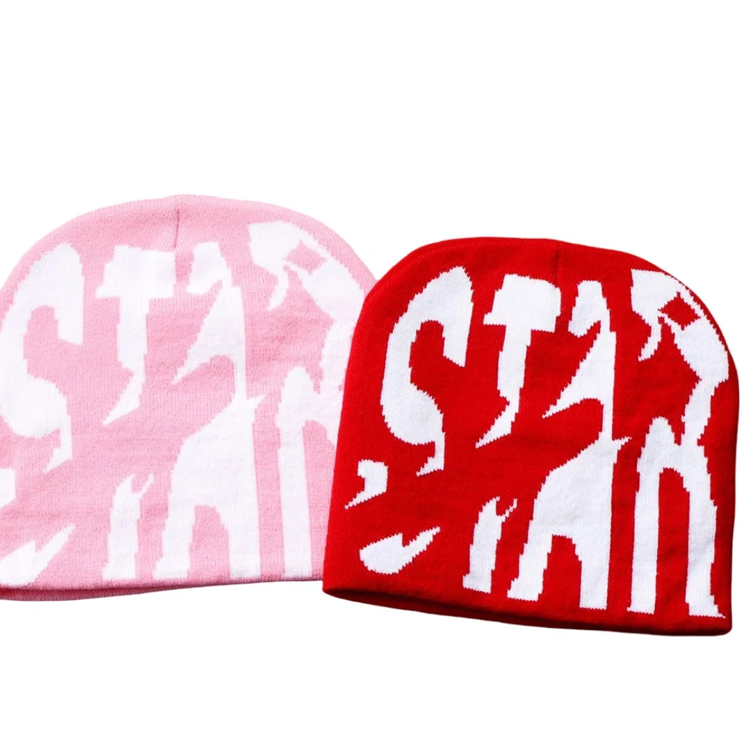 Stabbed Star Winter Knitted Beanie
