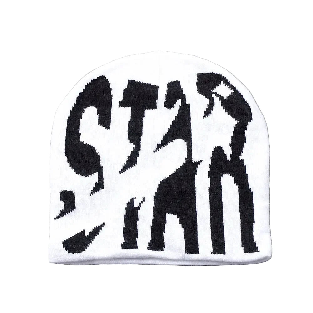Stabbed Star Winter Knitted Beanie