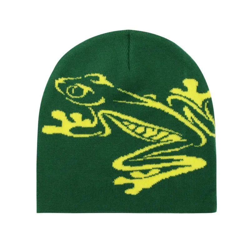 The Frog Kintted Beanie