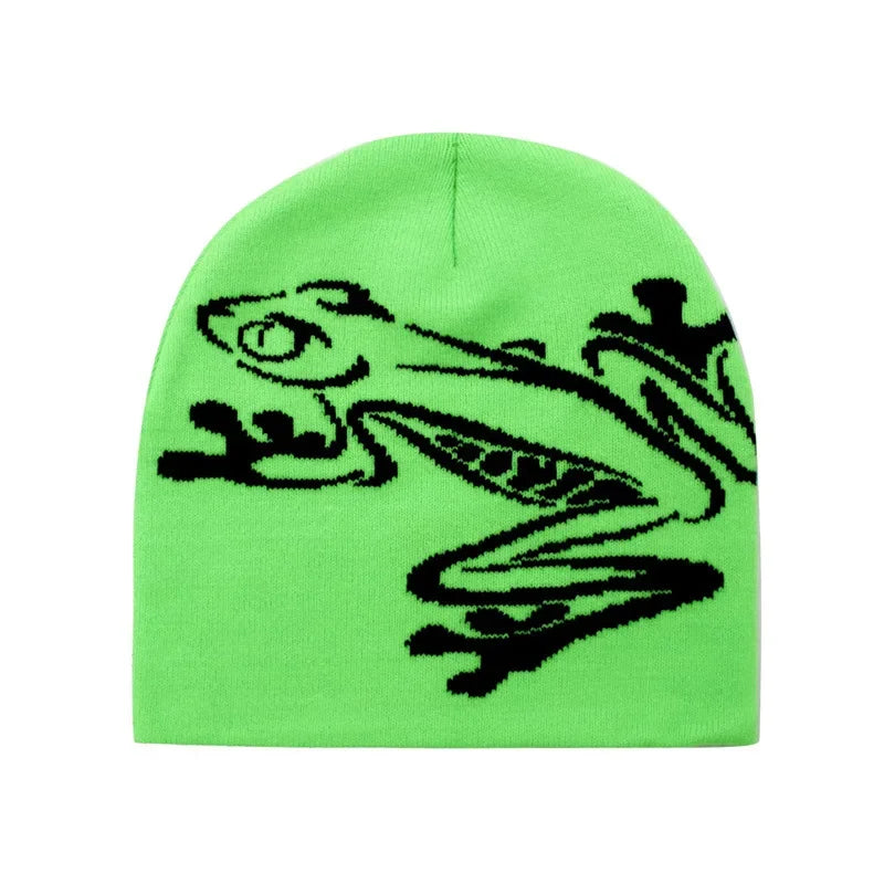 The Frog Kintted Beanie