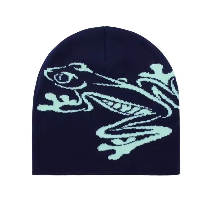 The Frog Kintted Beanie