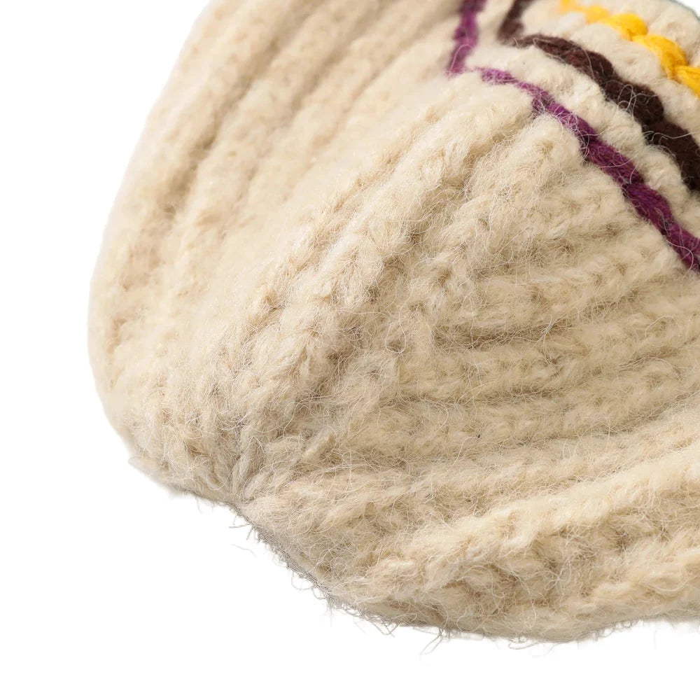 The Rainbow Winter Knitted Beanie