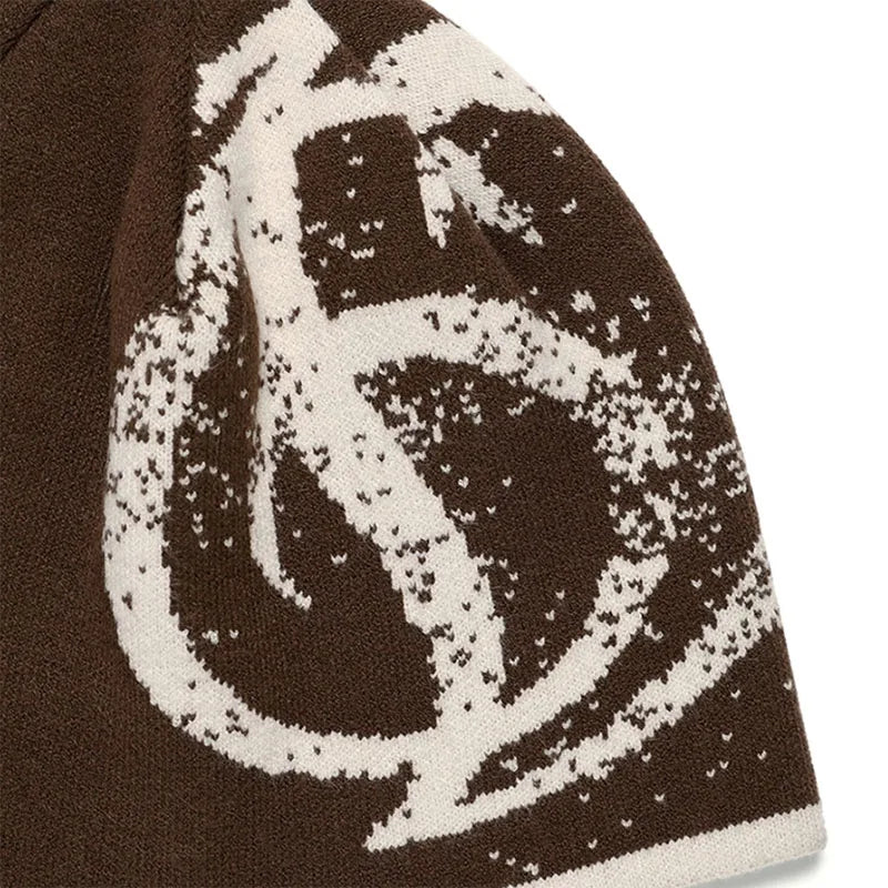 Treble Clef Winter Cotton Beanie