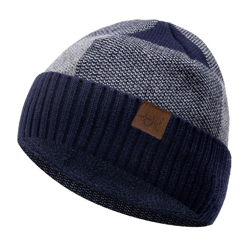 UR Patchwork Knitted Beanie