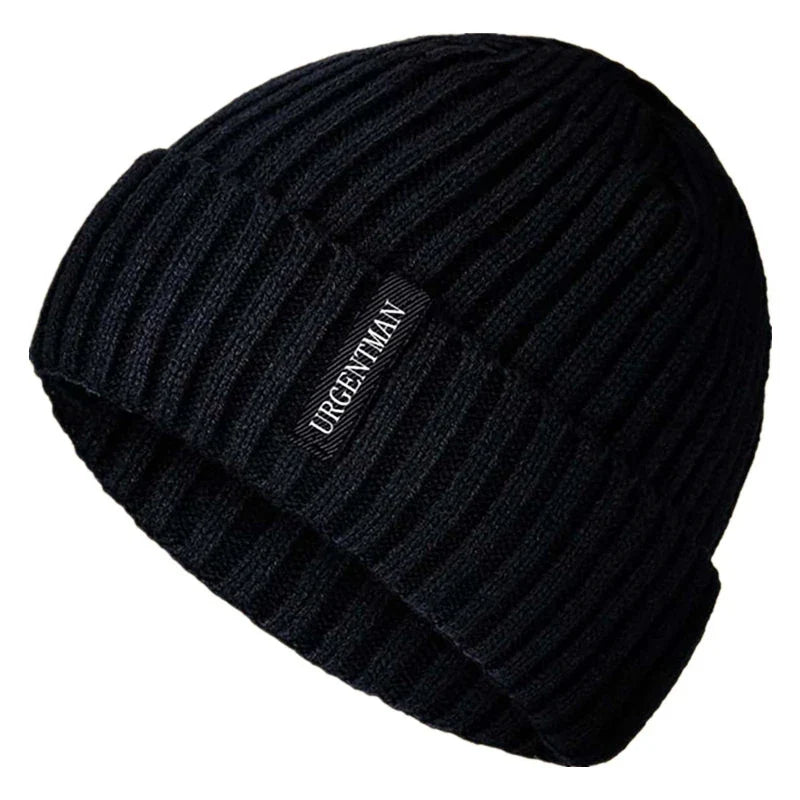 Urgentman Winter Knitted Beanie