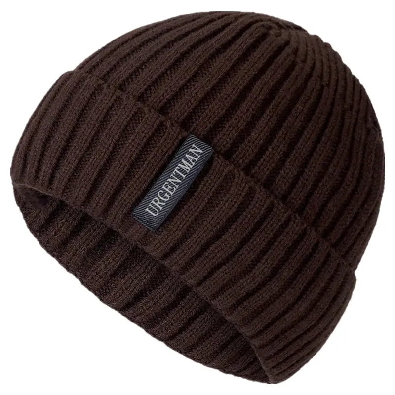 Urgentman Winter Knitted Beanie