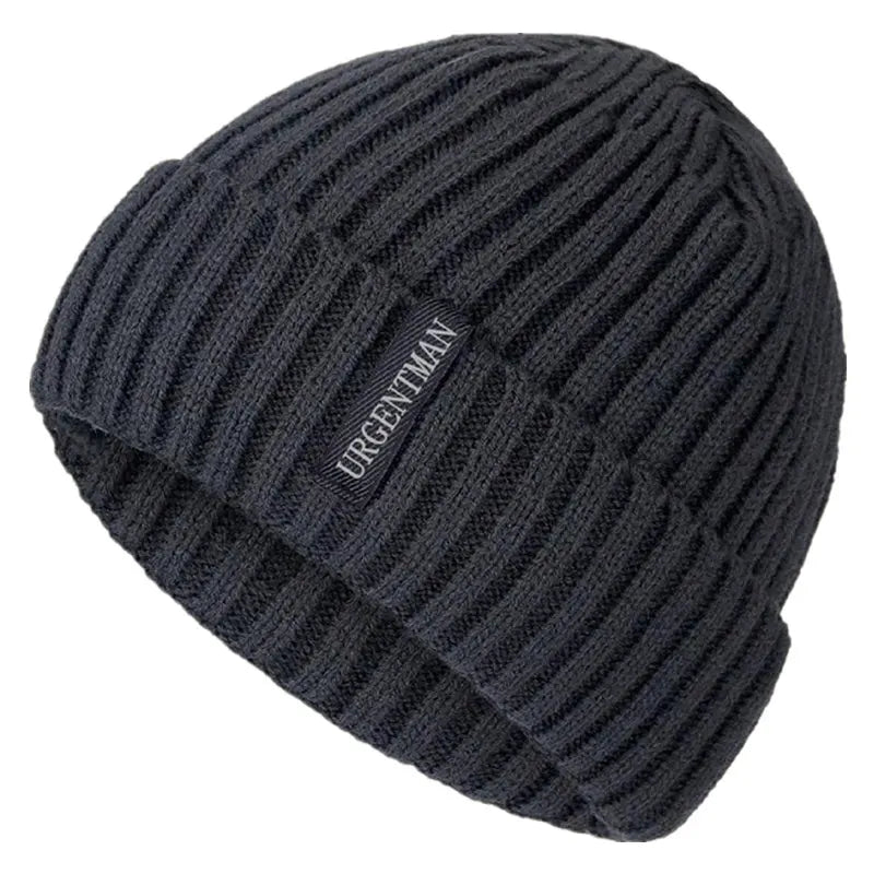 Urgentman Winter Knitted Beanie