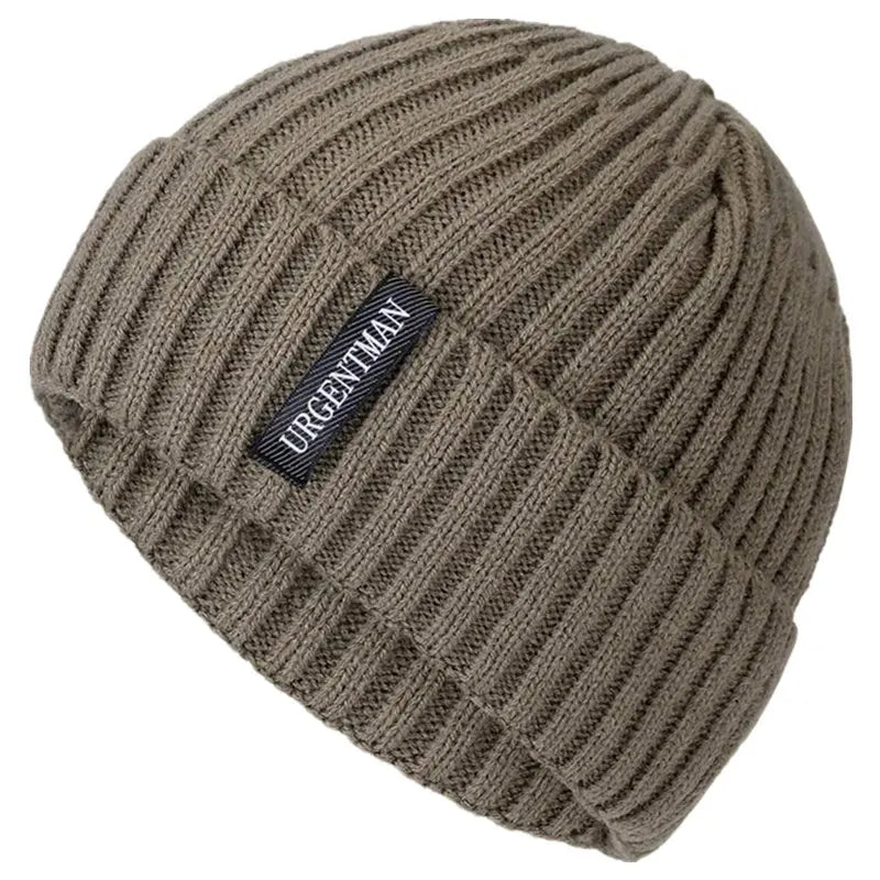 Urgentman Winter Knitted Beanie