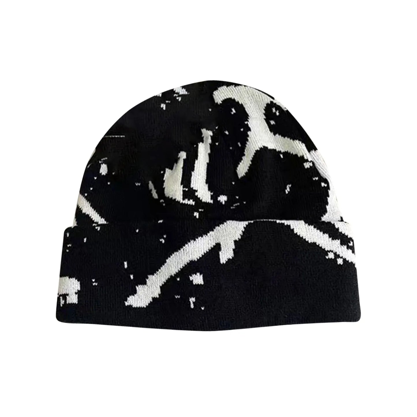 Vortex Winter Abstract Beanie
