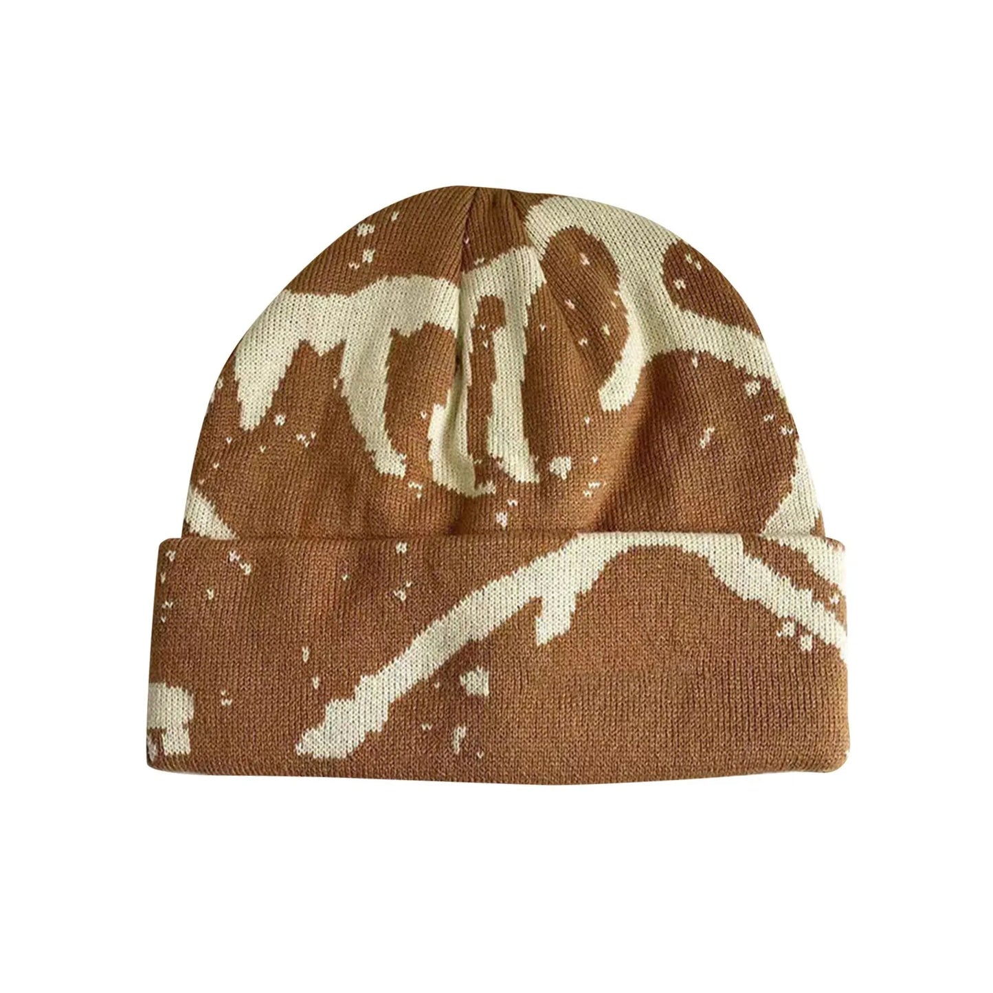 Vortex Winter Abstract Beanie