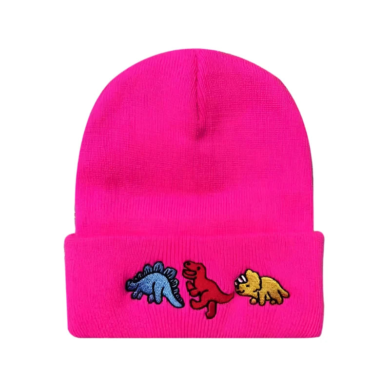 Walking Dinosaurs Knitted Beanie
