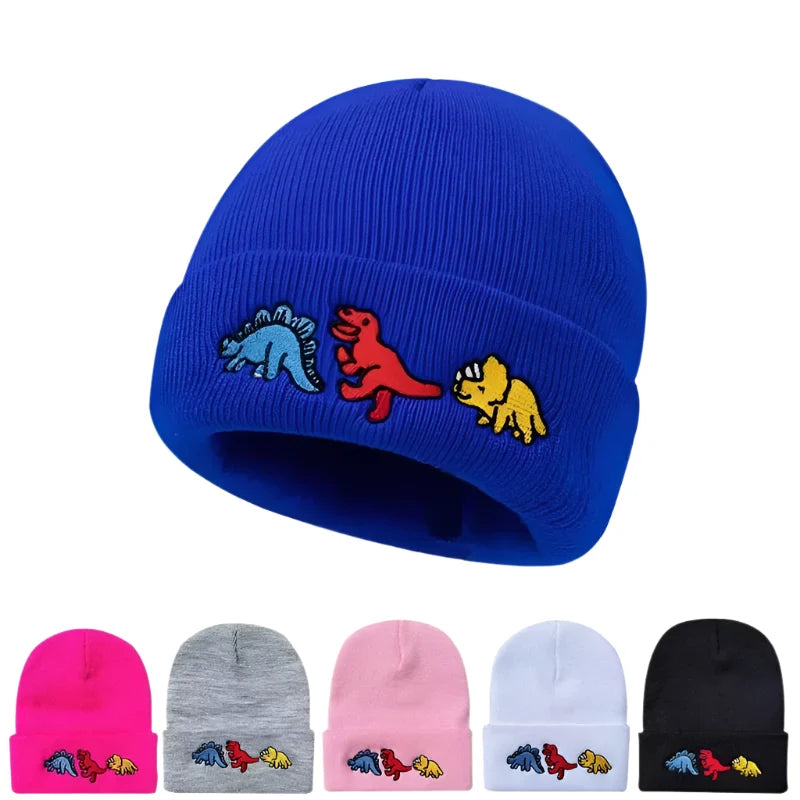 Walking Dinosaurs Knitted Beanie