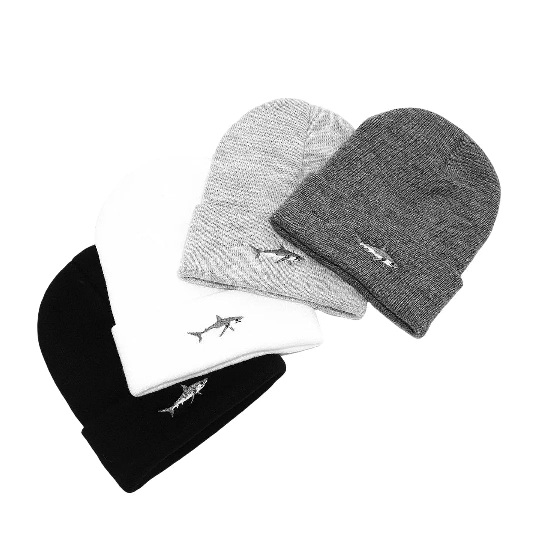 White Shark Winter Beanie