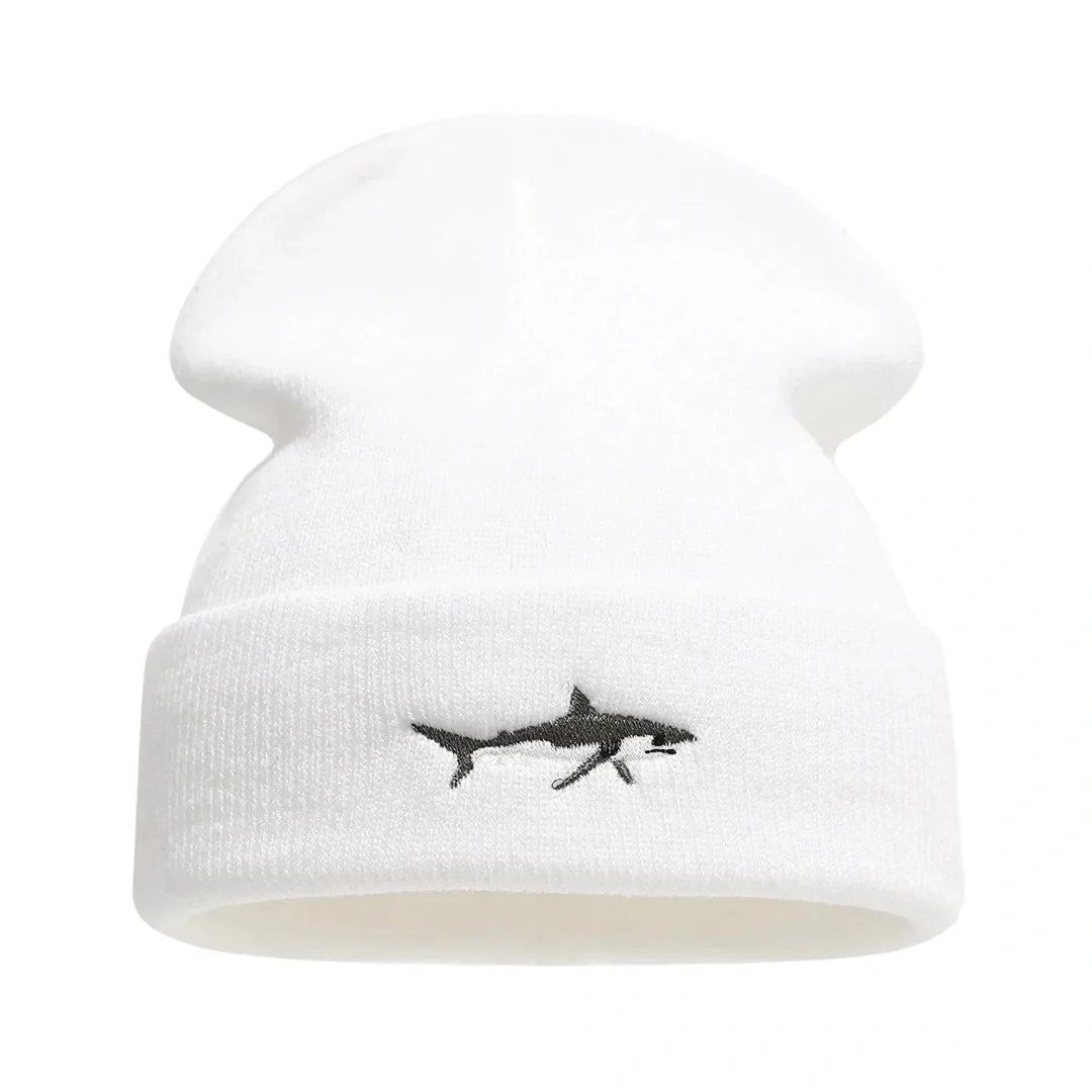 White Shark Winter Beanie