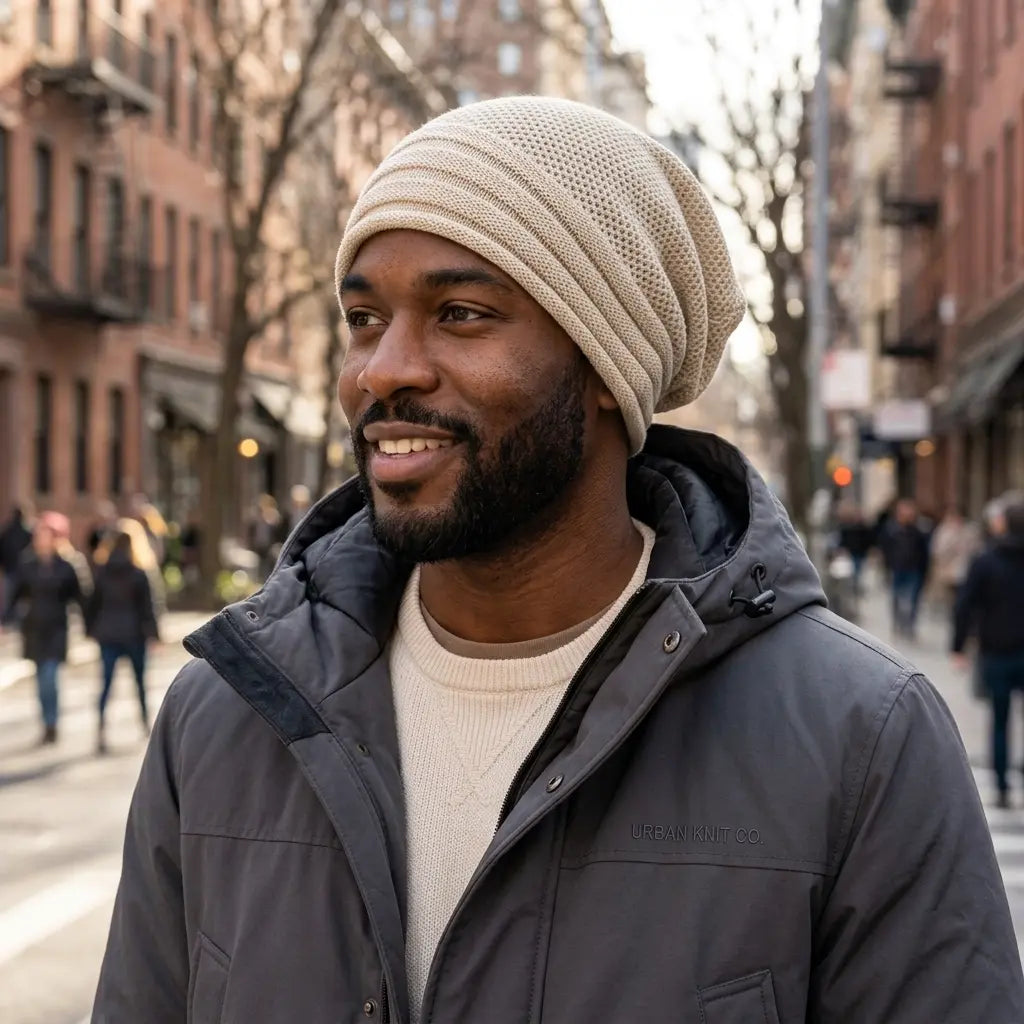Winter Baggy Wool Knitted Beanie