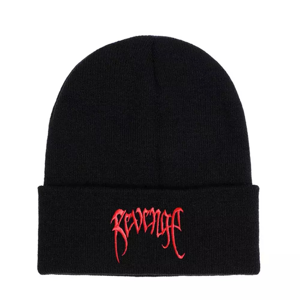 Xxx Revenge Black Cotton Beanie